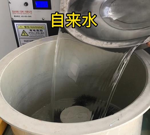 清水河不锈钢箍抛光用水